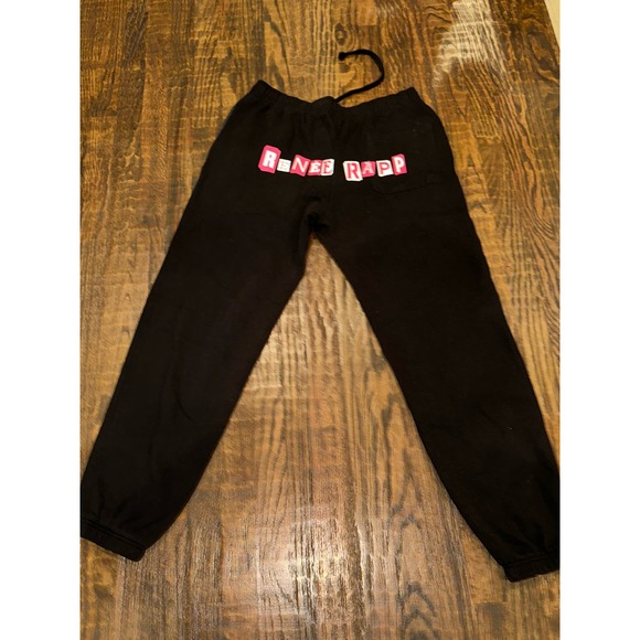OFFICIAL RENEE RAPP L POISON POISON KISS SWEAT PANTS MEAN GIRLS *Defect* - Picture 1 of 4